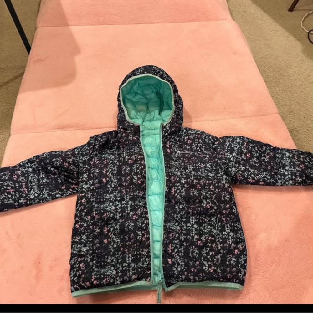 Eddie Bauer Youth Puffer Jacket - Reversible
